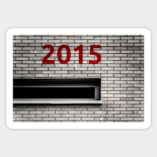 2015 brick work Sticker